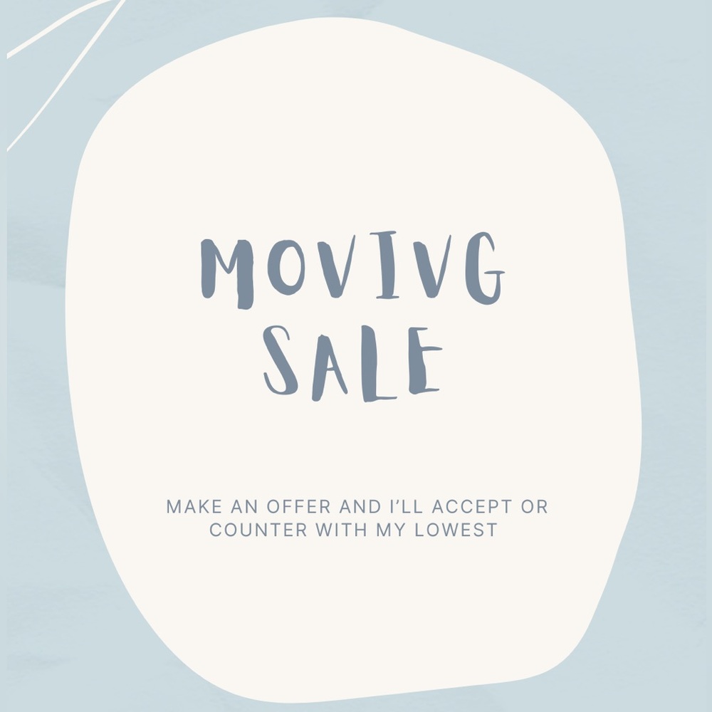 MOVING SALE